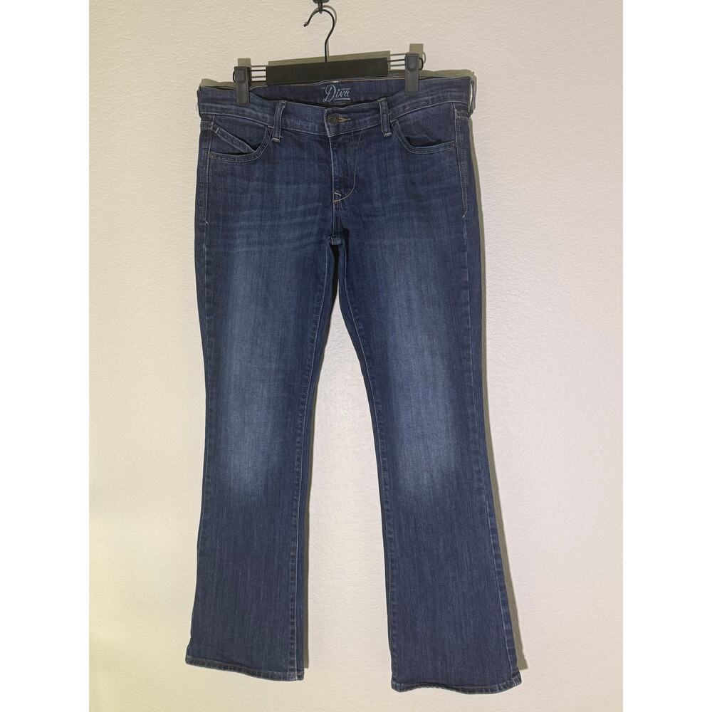 Old Navy The Diva Bootcut Dark Wash Denim Jeans Country Casual Comfy  size 6